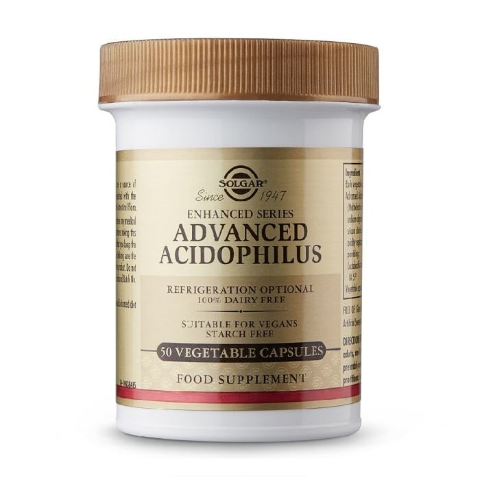 Solgar - Advanced acidophilus - 50 cápsulas vegetales