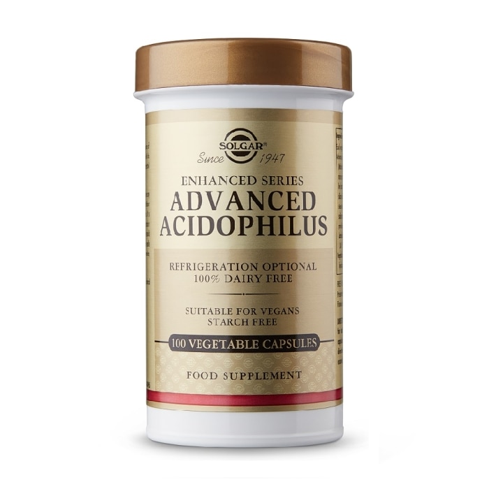 Solgar - Advanced acidophilus - 100 cápsulas vegetales