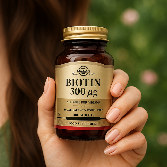 Solgar - Biotina 300 μg - 100 comprimidos