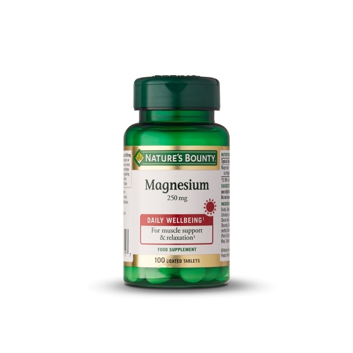NATURE'S BOUNTY® Magnesio 250 mg - 100 comprimidos