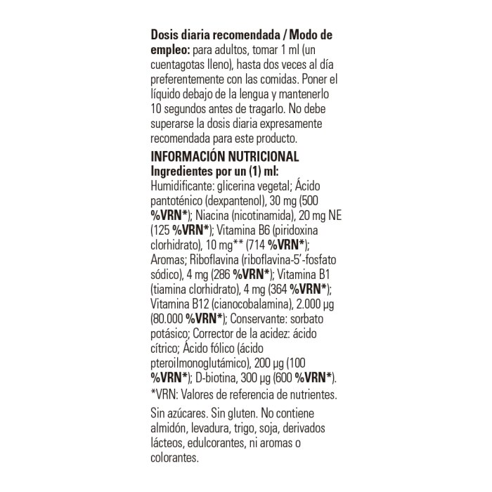 Solgar - Vitamina B12 líquida con B-complex - 59 ml