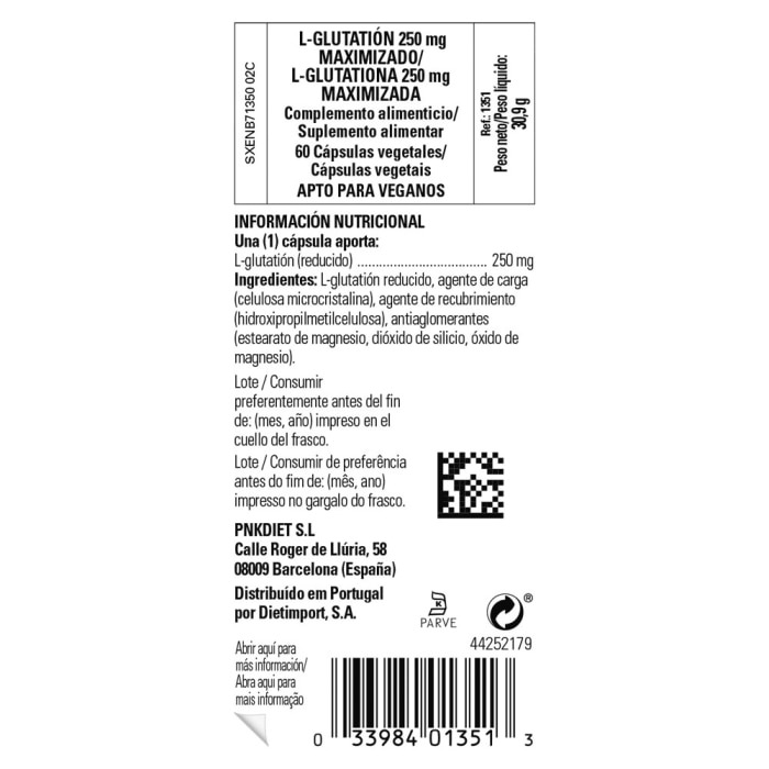 Solgar - Ácido Alfa-Lipoico 120 mg - 60 cápsulas vegetales