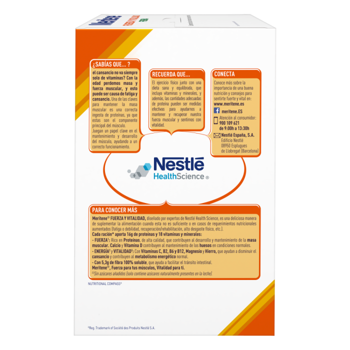 Pack Ahorro Meritene® Fuerza y Vitalidad Fibra Chocolate