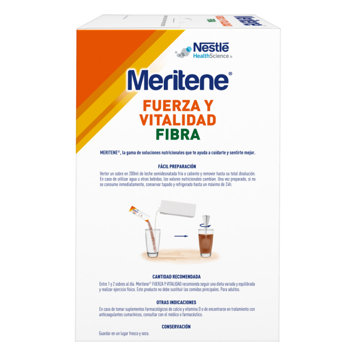 Pack Ahorro Meritene® Fuerza y Vitalidad Fibra Chocolate