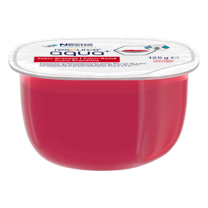 Resource® Aqua+ Gelificada -  Granada - Pack 4 tarrinas de 125g
