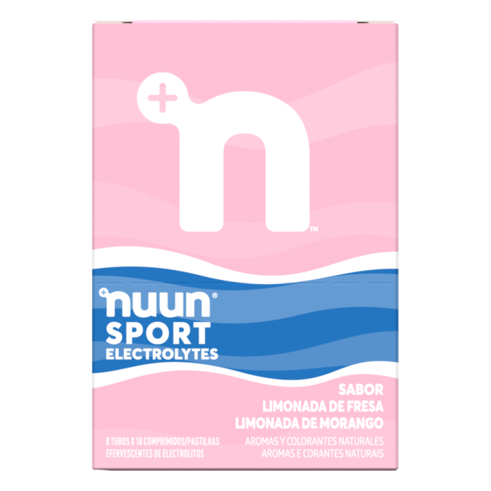 NUUN Sport Limonada de Fresa - 10 tabletas efervescentes