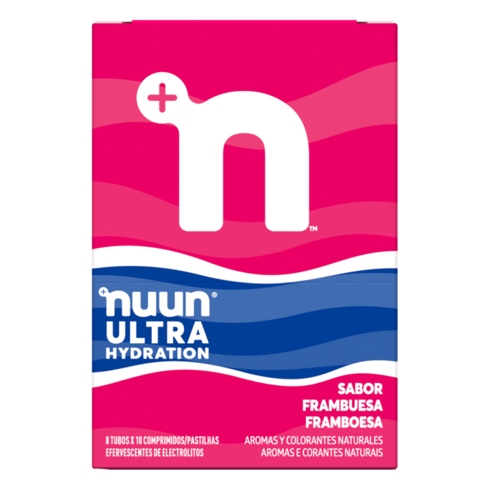 NUUN Ultra Frambuesa - 10 tabletas efervescentes