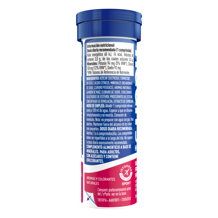 NUUN Ultra Frambuesa - 10 tabletas efervescentes