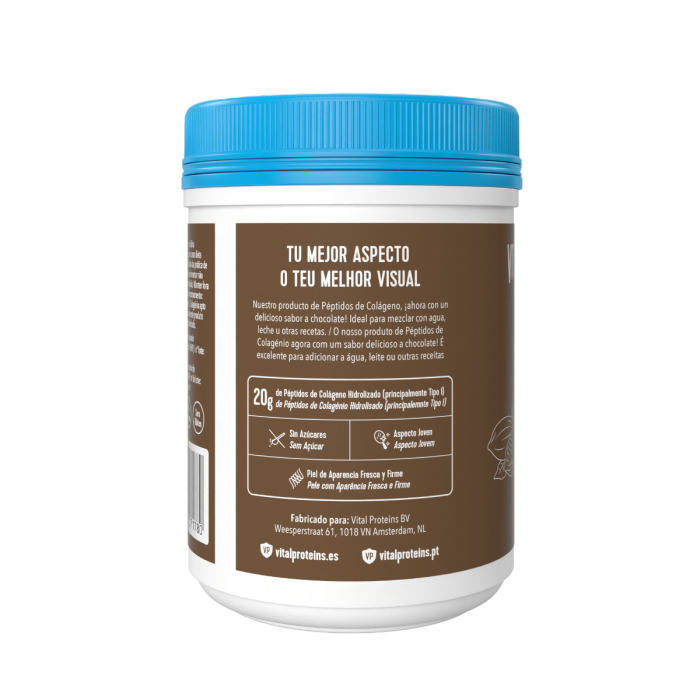 Vital Proteins - Péptidos de colágeno sabor chocolate - 297 g