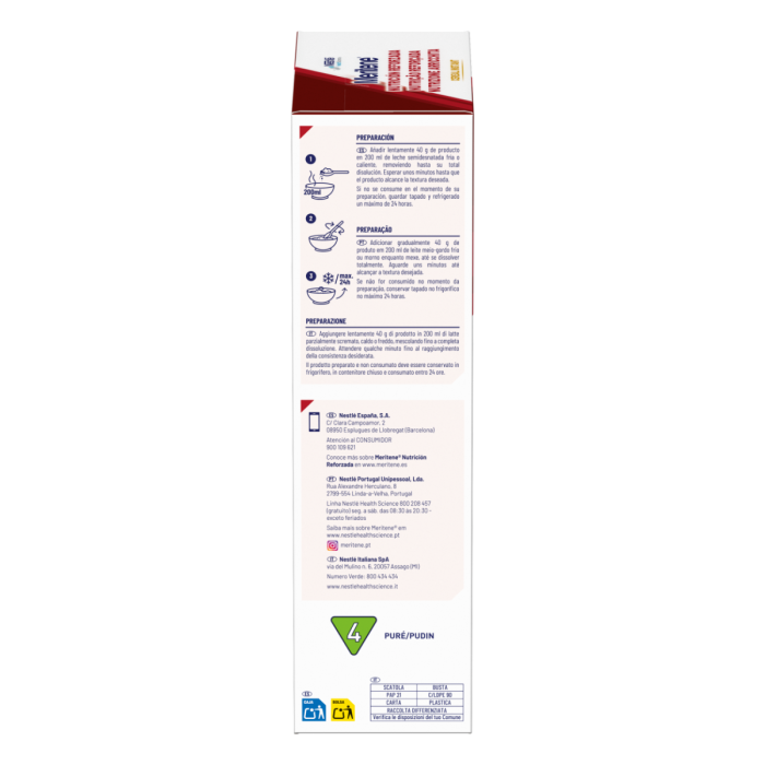 Meritene® Nutrición Reforzada Cereal Instant - Multifrutas - 1 sobre de 520g