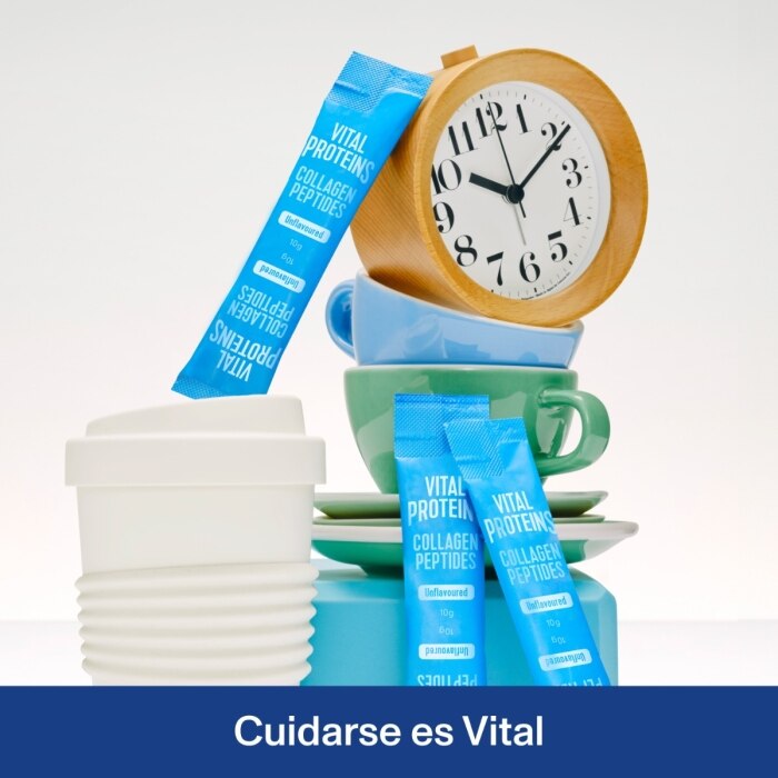 Vital Proteins - Péptidos de colágeno sin sabor - Pack de 10 sobres 