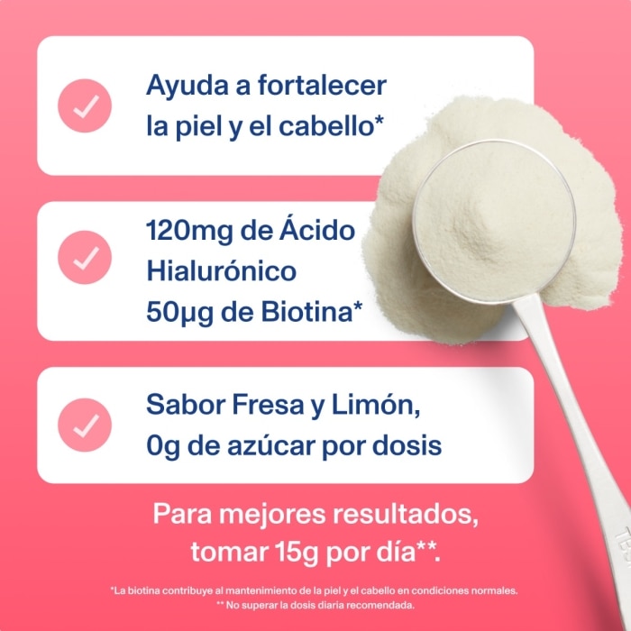 Vital Proteins - Beauty Collagen Fresa Limón - 271g