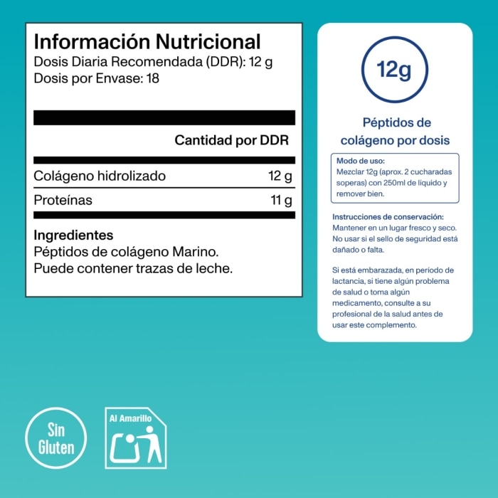 Vital Proteins - Péptidos de colágeno Marino neutro - 221g