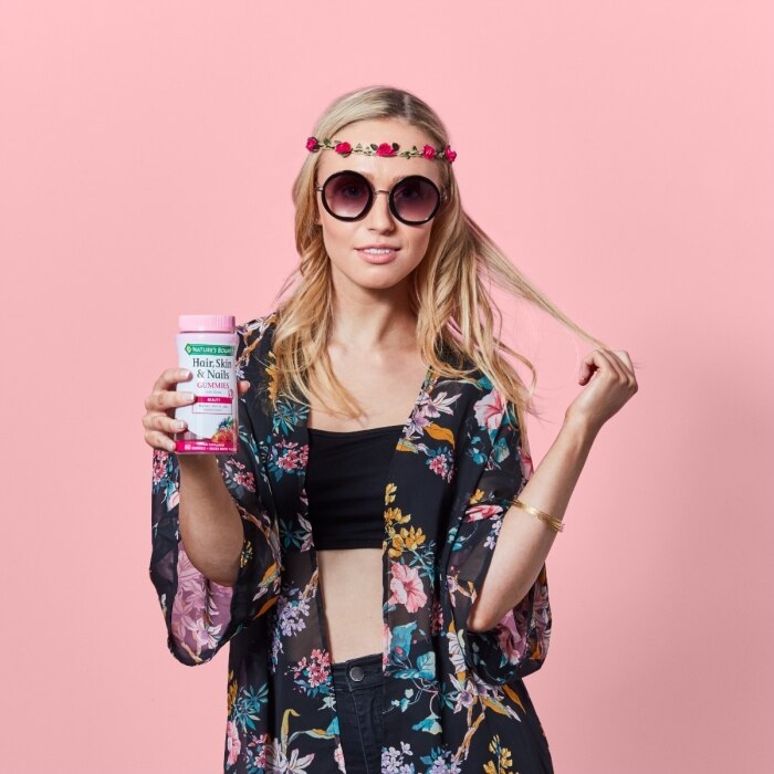 NATURE'S BOUNTY® Pelo, Piel y Uñas con Colágeno - 60 gominolas