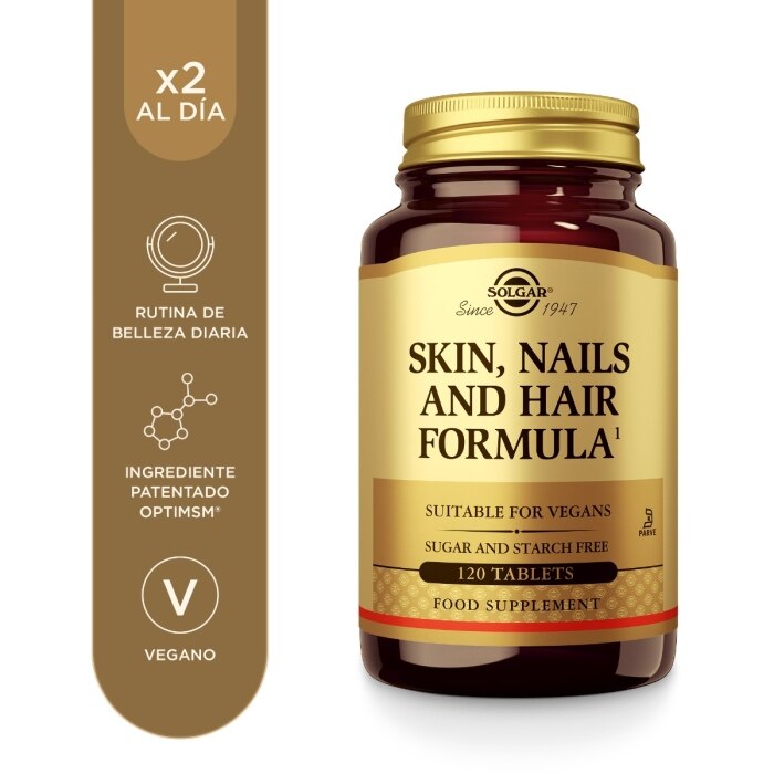 Solgar - Fórmula Pelo Piel y Uñas - 120 comprimidos