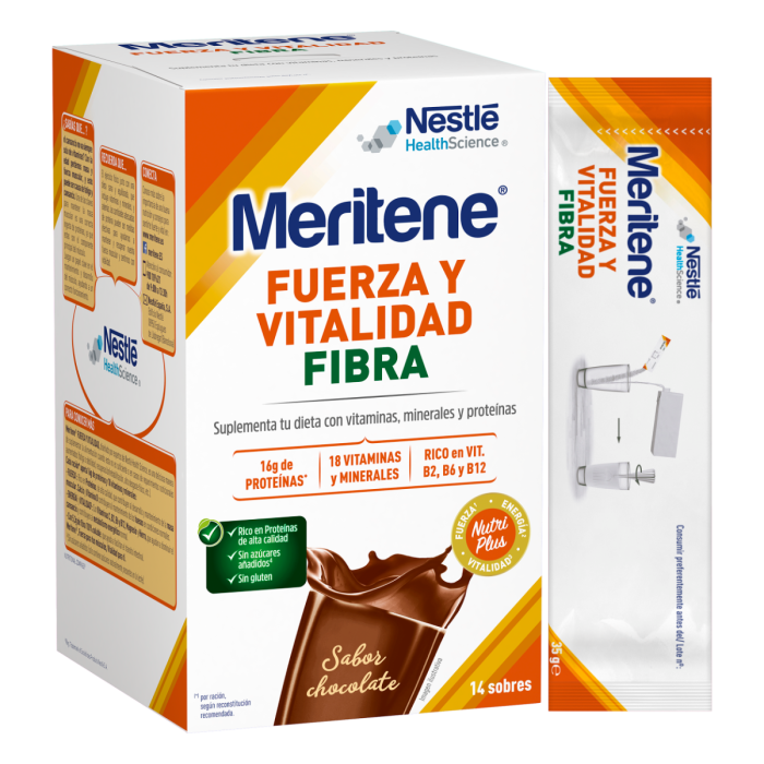 Pack Ahorro Meritene® Fuerza y Vitalidad Fibra Chocolate