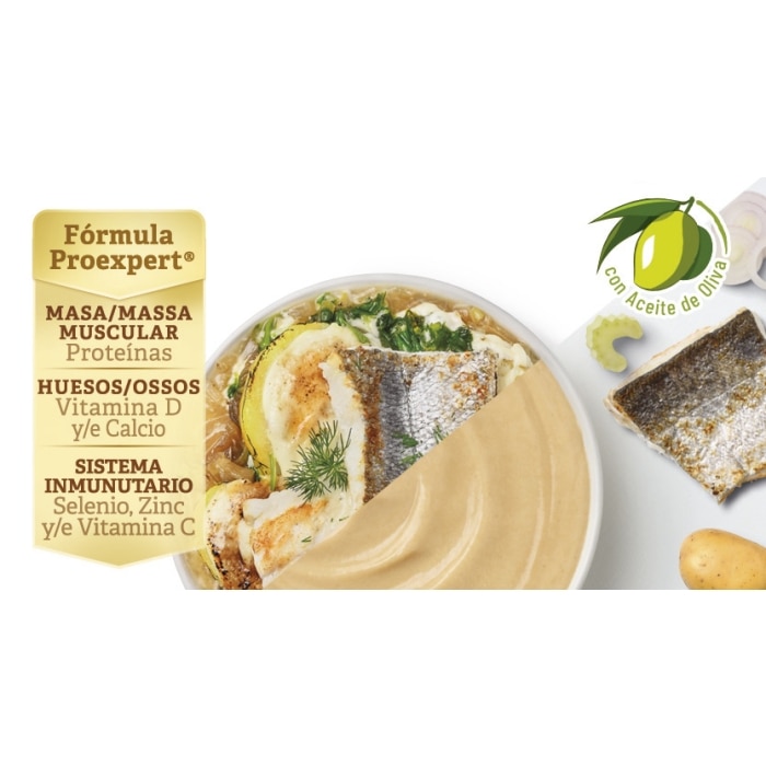 Pack Ahorro 6 tarros Puré Merluza con Bechamel - Meritene® Nutrición Reforzada