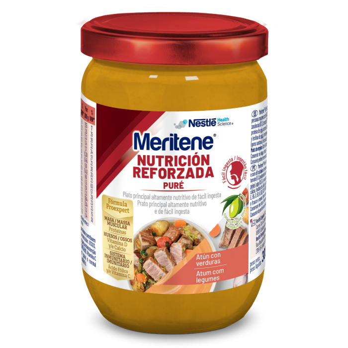 Pack Ahorro 6 tarros Puré Atún con Verduras - Meritene® Nutrición Reforzada