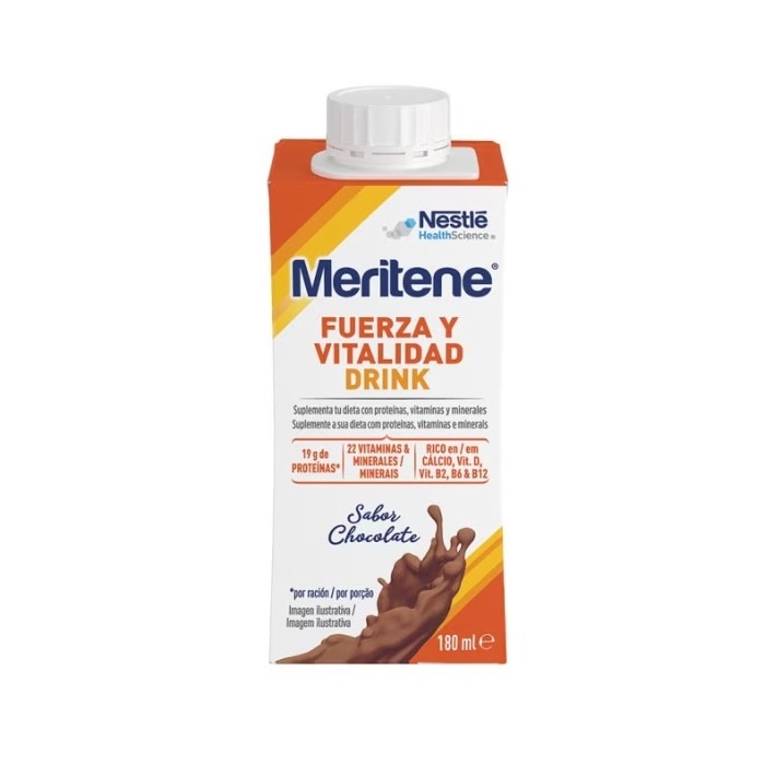 Pack Ahorro Meritene® Fuerza y Vitalidad 4 Drink - Chocolate -  24 botellas