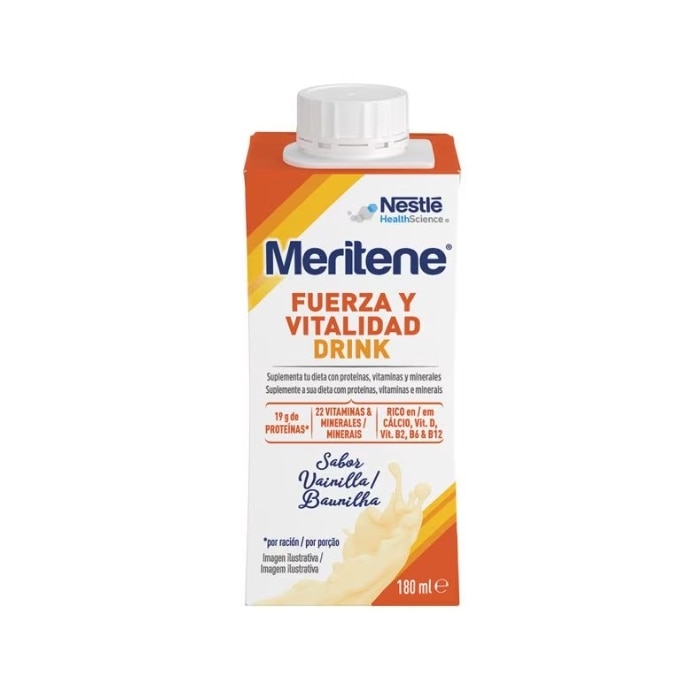 Pack Ahorro Meritene® Fuerza y Vitalidad 4 Drink - Vainilla - 24 botellas