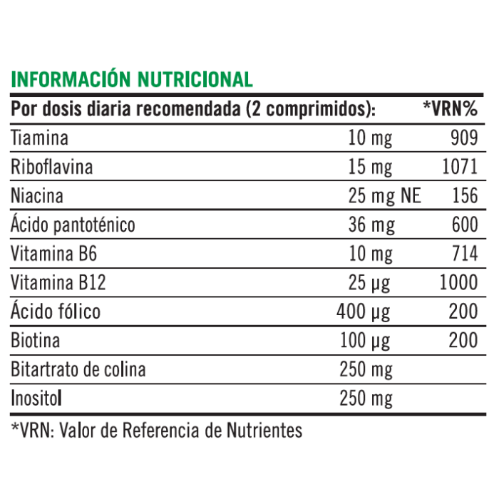 NATURE'S BOUNTY® Complejo de Vitamina B - 100 comprimidos recubiertos
