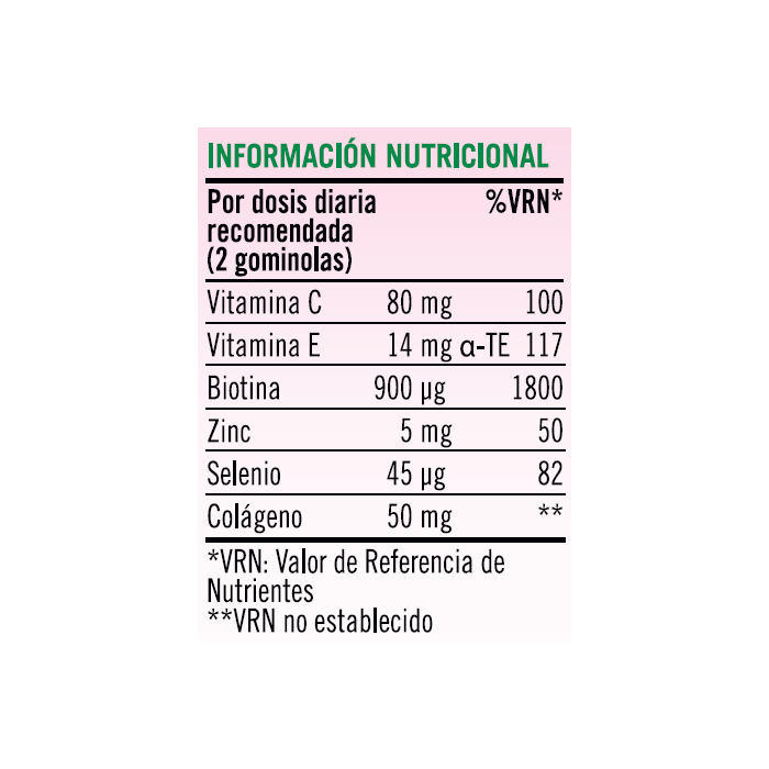 NATURE'S BOUNTY® Pelo, Piel y Uñas con Colágeno - 60 gominolas