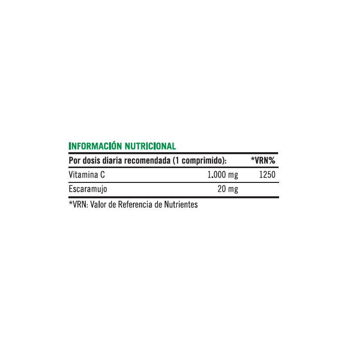 NATURE'S BOUNTY® Vitamina C 1000 mg con Escaramujo - 60 comprimidos recubiertos oblongos
