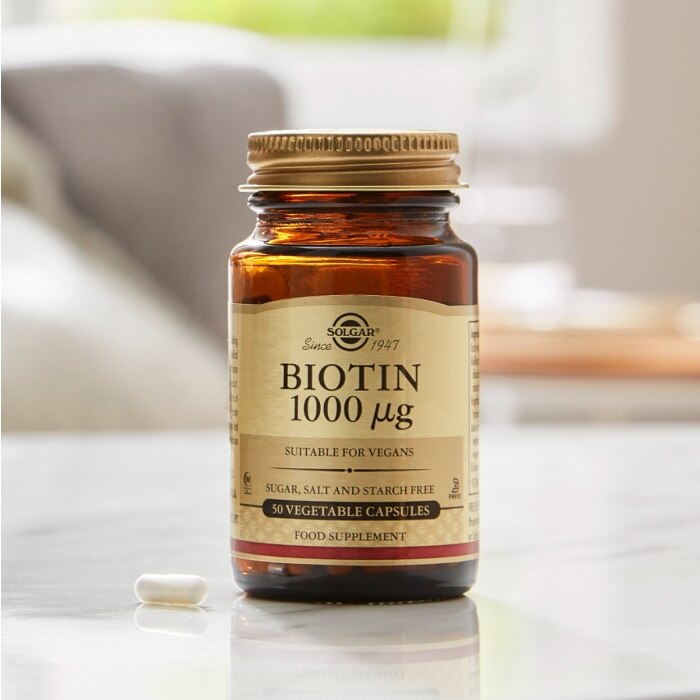 Solgar - Biotina 1000 μg - 50 cápsulas vegetales