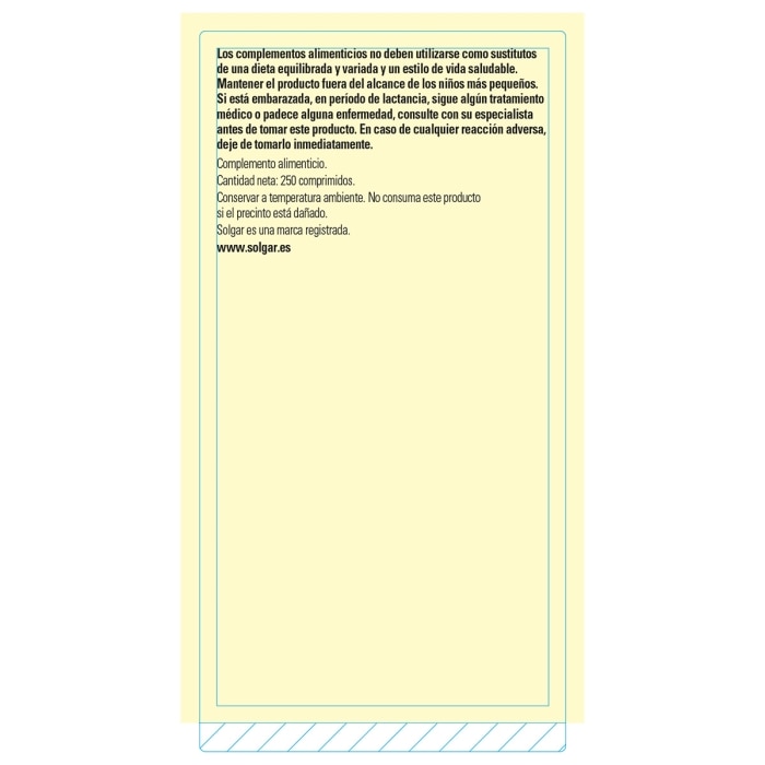 Solgar - Magnesio con Vitamina B6 - 250 comprimidos
